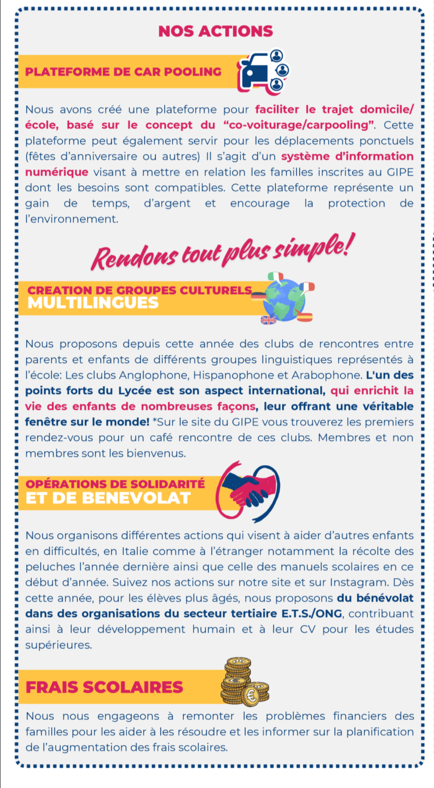 Projet de l'année derniere
